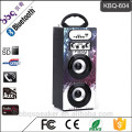 BBQ KBQ-604 1200mAh meilleur haut-parleur portatif de karaoke de multimeadia de Bluetooth avec la radio de FM